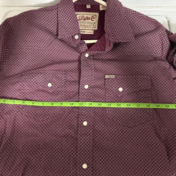Purple Button-Up Shirt - Picture 3 of 3